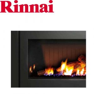 Rinnai Reflectors – Black Vitreous Enamel for 1250 Log Fire – 1250REF1