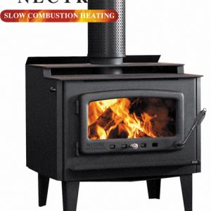 Nectre Mega NMGA30LHW Wood heater - Legs, Domestic Boiler