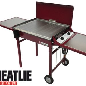 Heatlie Powder Coated Deluxe Mobile BBQ package HM700PCP