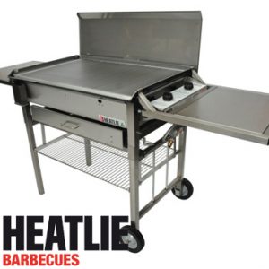 Heatlie Stainless Steel Deluxe Mobile BBQ package HM850SSP
